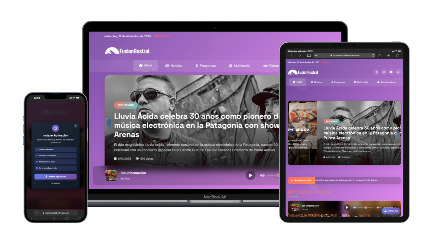 App PWA Radio Online